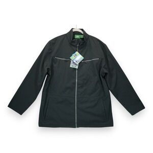 NWT Stillwater Supply Co Jacket Mens XL Black Water‎ Resistant Full Zip MSRP $85